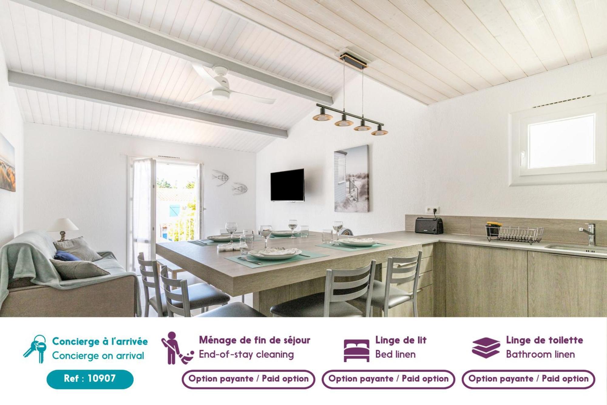 Appartement Pour 4 - 450M Plage Des Sables D'Or La Guérinière Exterior foto